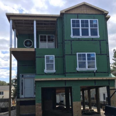 Beach House framing